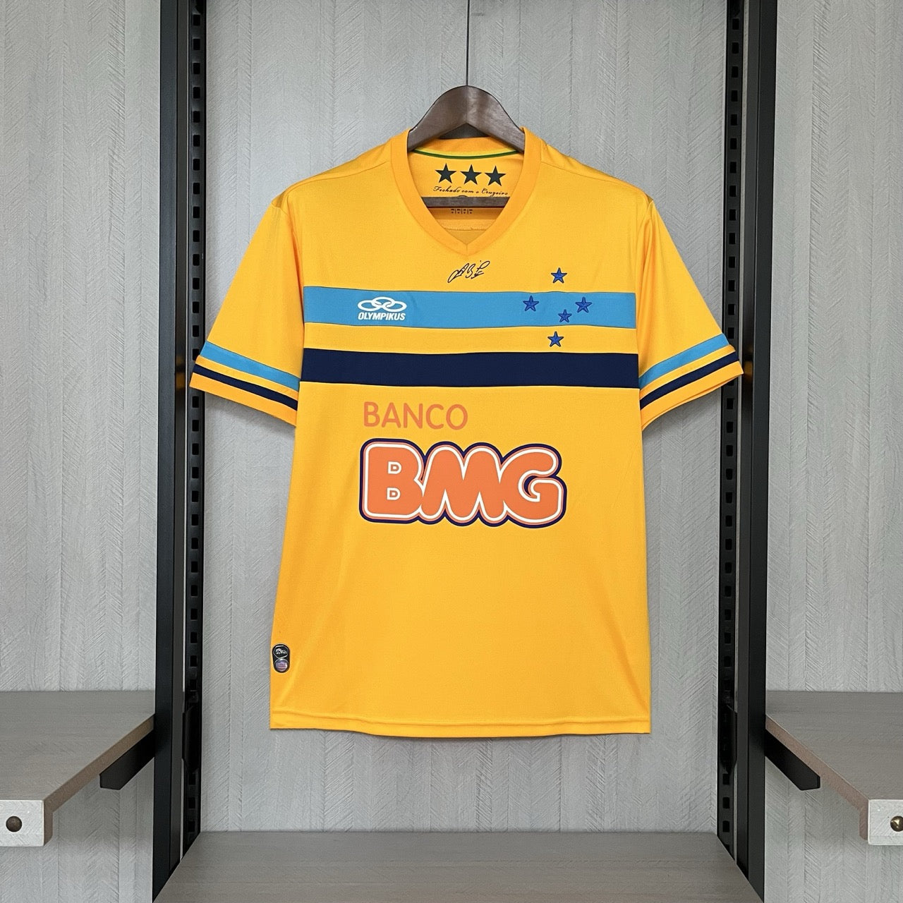 Camisa Cruzeiro Retro 2014 - Goleiro Masculina
