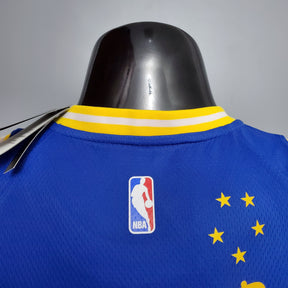 Camisa NBA Golden State Warriors #30 Curry - Train Blue