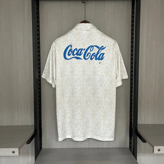 Camisa Cruzeiro Retro 1994 - Torcedor Masculina Branca