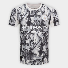 Camisa Manchester City Prematch 26/27 Puma Masculina - Branco