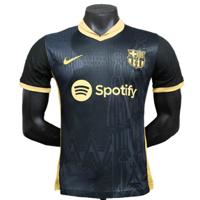 Camisa Barcelona 25/26 Especial - Preto - Versão Jogador