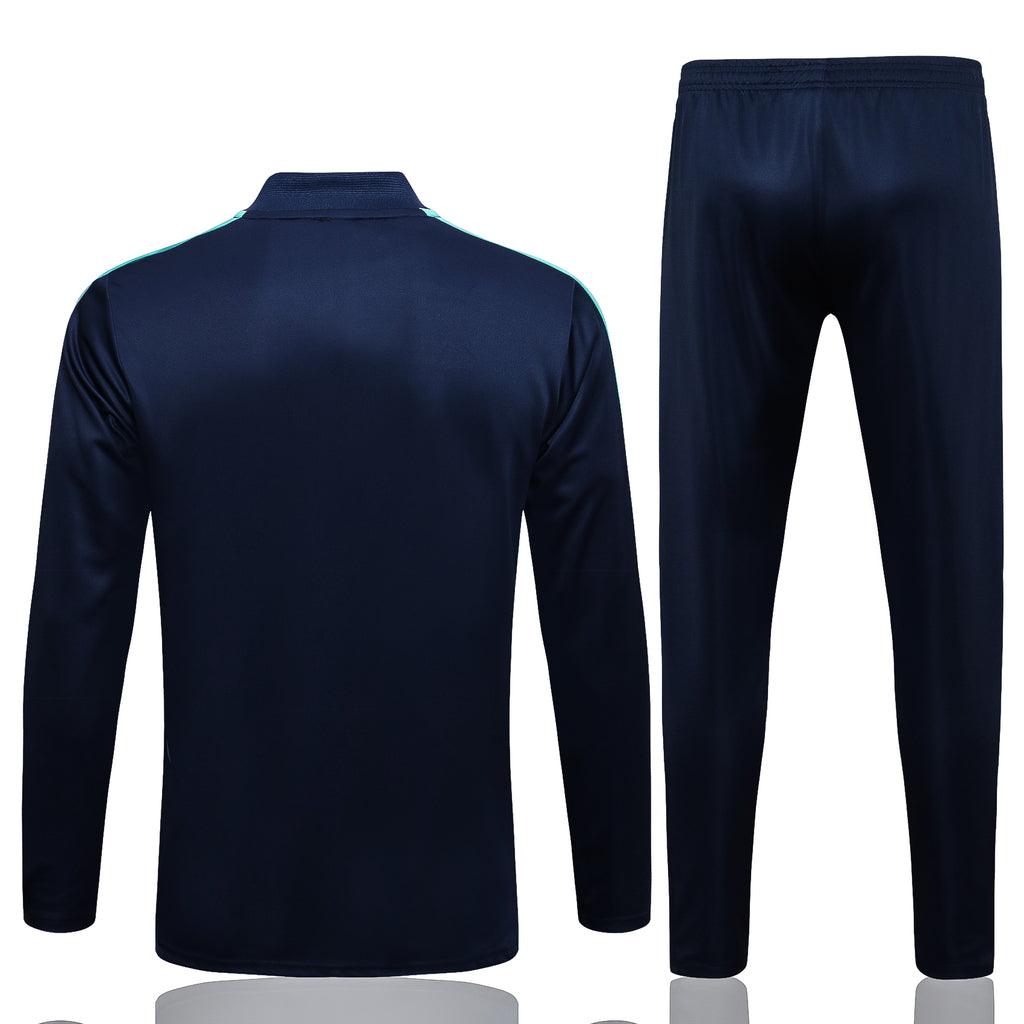 Conjunto Inverno Arsenal Azul Escuro Adidas - Com Ziper