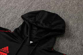 Conjunto Inverno Arsenal Preto Adidas - Com Capuz