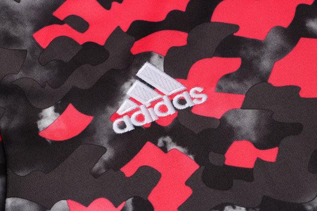 Conjunto Inverno Arsenal Vermelho e Preto - Adidas