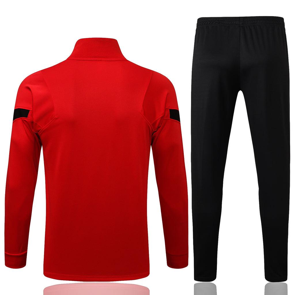 Conjunto Inverno Atlético de Madrid Vermelha Nike - Com Fecho