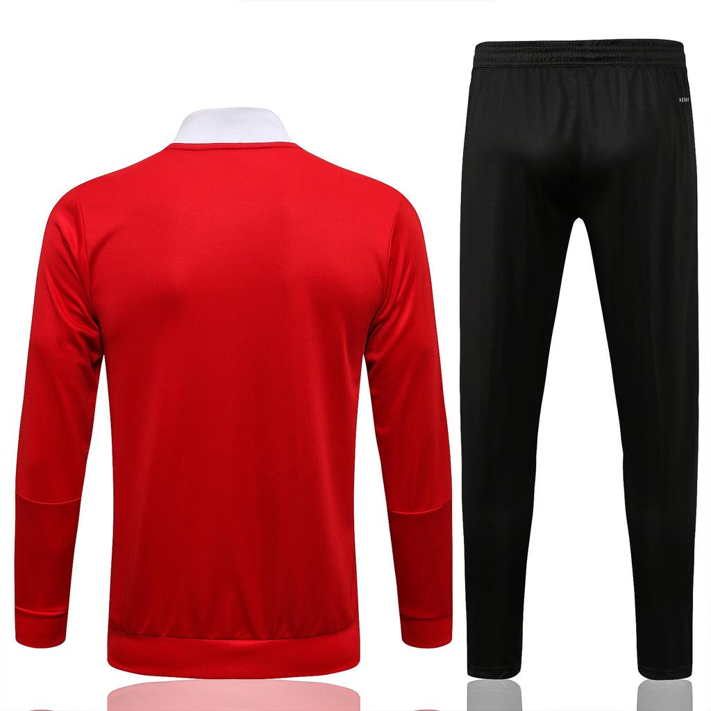 Conjunto Inverno Benfica Vermelha Adidas - Com Fecho