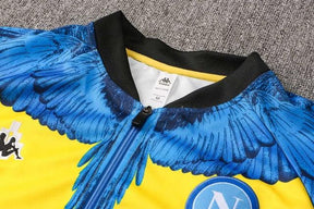 Conjunto Inverno Napoli Amarelo e Preto Kappa - Com Fecho