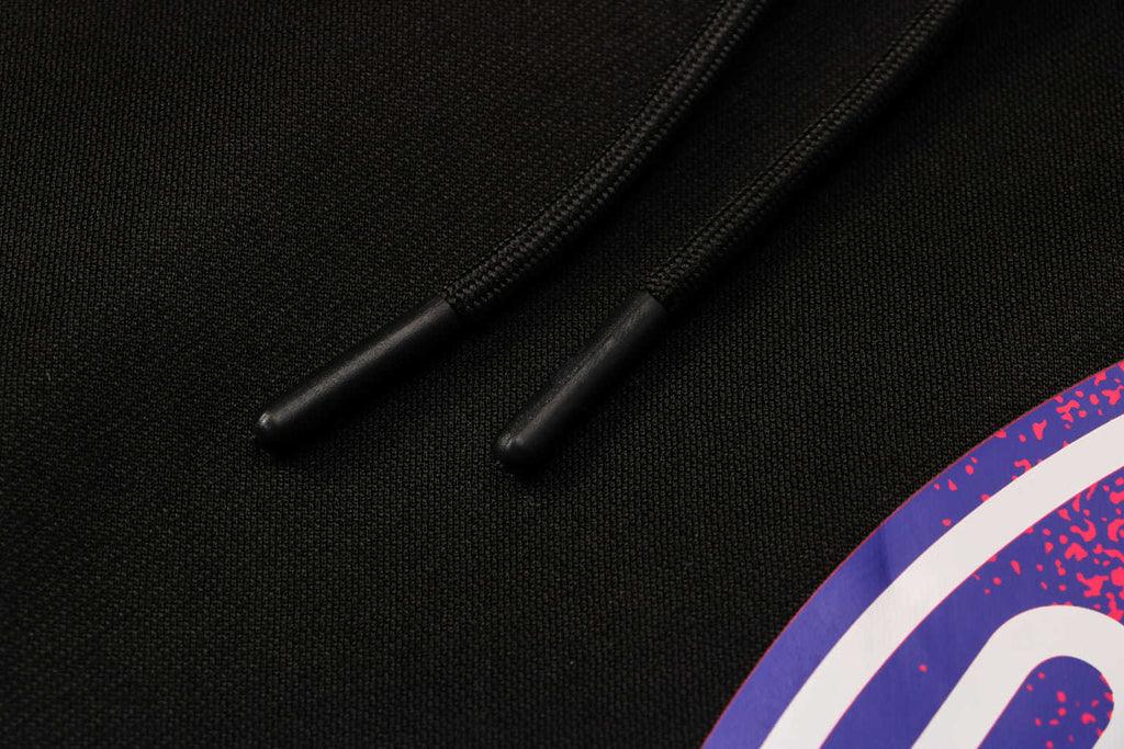 Conjunto Inverno PSG Preto Jordan - Com Capuz