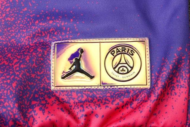 Conjunto Inverno PSG Rosa e Roxo Jordan - Com Capuz